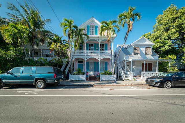 pink-and-blue-home-surrounded-my-palm-trees
